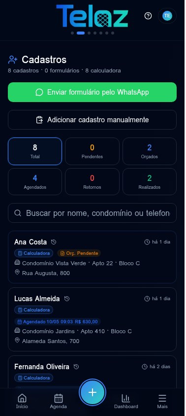 Leads que entram direto no funil